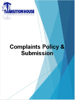 Transition House Complaints Policy & Submission