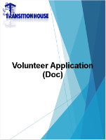 Transition House Volunteer Application Doc